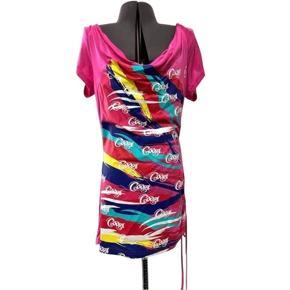 NWT Vintage Y2K COOGI mini dress/cover up/Tunic Size L